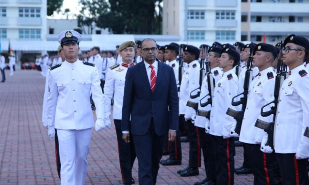 Honouring Leadership: 62nd Specialist Cadet Graduation Parade at Pasir Laba Camp