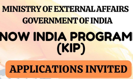 Applications Open for 82nd Edition of Know India Programme