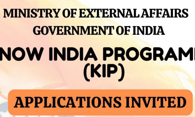 Applications Open for 82nd Edition of Know India Programme