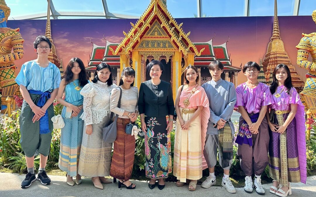 The Royal Thai Embassy Hosts “Orchids from the Land of Smiles”exhibition at Gardens by the Bay