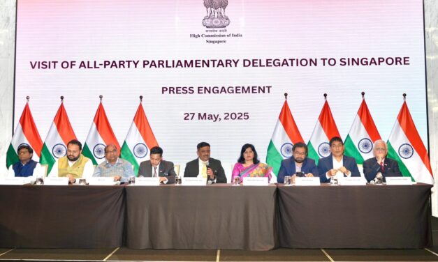 Indian Parliamentary Delegation in Singapore to Reinforce United Stand Against Terrorism