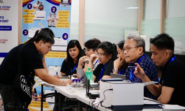 Philippine Embassy Concludes First Overseas Online Voting in Singapore