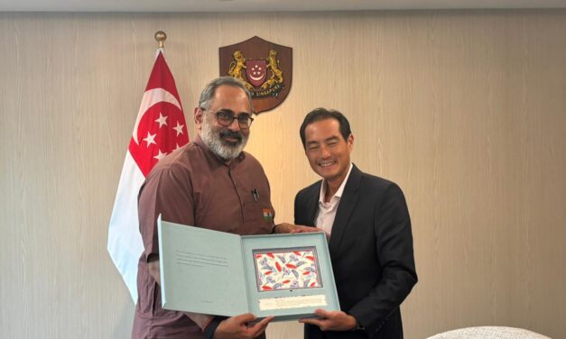 Kerala BJP President Rajeev Chandrasekhar Visits Singapore Under S R Nathan Fellowship