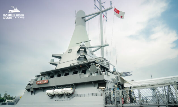 Warships Dock at Changi for IMDEX Asia 2025
