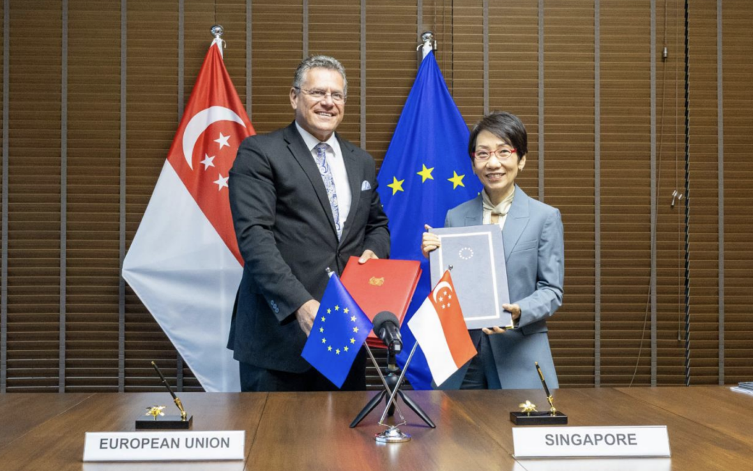 Singapore and EU Forge Stronger Economic Ties Through Digital Trade Pact
