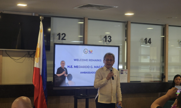 Philippines Embassy Holds Third ‘Ugnayan’ Townhall Meeting in Singapore