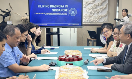 Philippines Embassy and Foreign Service Institute Discuss Filipino Diaspora in Singapore