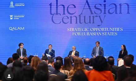 Kazakhstan Hosts Dialogue with Professor Kishore Mahbubani on Asia’s Global Rise