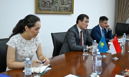 Kazakhstan and Singapore Discussed Ways to Expand Cooperation
