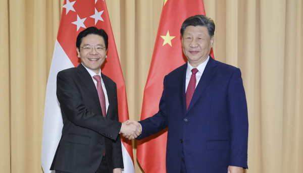 PM Lawrence Wong Meets President Xi Jinping to Deepen Bilateral and Regional Cooperation