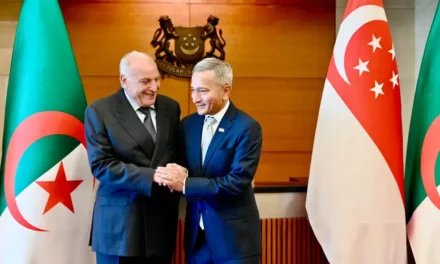 Algerian Foreign Minister Ahmed Attaf Makes Official Visit to Singapore