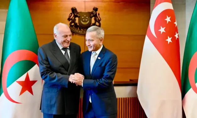 Algerian Foreign Minister Ahmed Attaf Makes Official Visit to Singapore