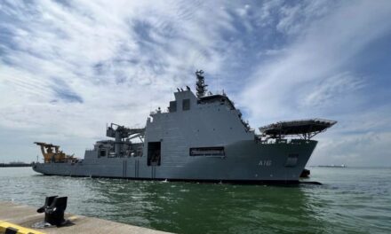 Indian Naval Ship INS Nistar Joins Exercise Pacific Reach 2025 in Singapore