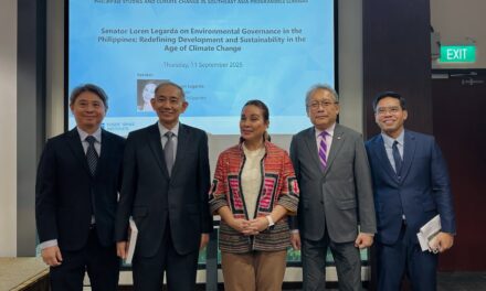 Senator Loren Legarda Highlights Environmental Governance in Singapore under Lee Kuan Yew Exchange Fellowship