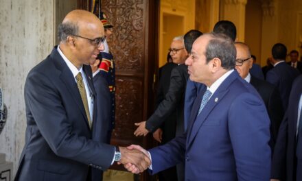 Singapore President Tharman Makes Historic State Visit to Egypt