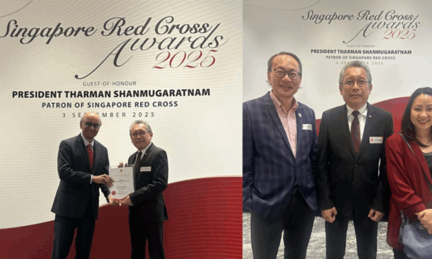 Philippine Red Cross Honoured with ‘Friend of Singapore Red Cross Award’