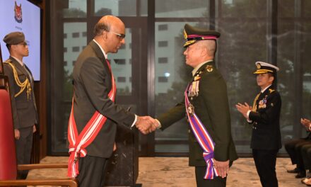 Thai Defence Chief Awarded Singapore’s Highest Military Honour