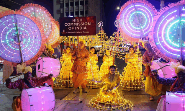 Manipuri Cultural Troupe at LISHA Utsav Parade 2025