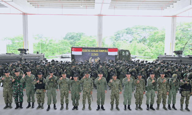 SINGAPORE AND INDONESIA DEEPEN DEFENCE COOPERATION THROUGH EXERCISE SAFKAR INDOPURA