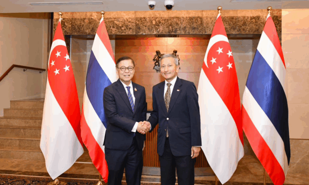 SINGAPORE AND THAILAND FOREIGN MINISTERS REAFFIRM STRONG BILATERAL TIES AND REGIONAL COOPERATION