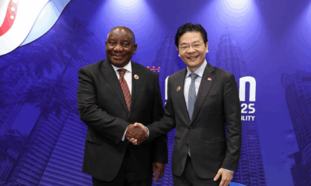 PRIME MINISTER LAWRENCE WONG MEETS PRESIDENT CYRIL RAMAPHOSA TO DEEPEN SINGAPORE–SOUTH AFRICA COOPERATION