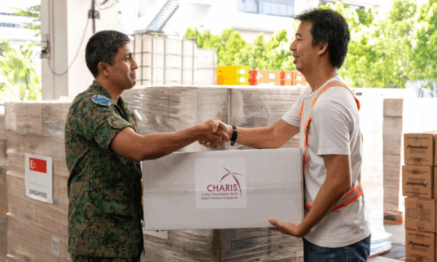 SINGAPORE ARMED FORCES COORDINATE HUMANITARIAN AID DELIVERY TO VIETNAM AFTER TYPHOONS