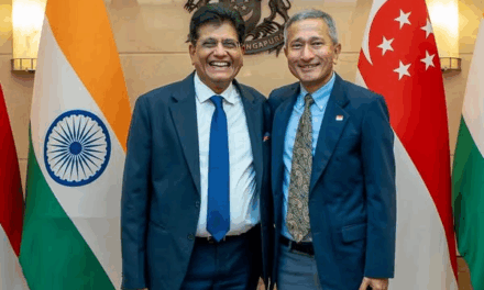 SINGAPORE AND INDIA MINISTERS REVIEWED TRADE TIES AND EXPLORED NEW COOPERATION