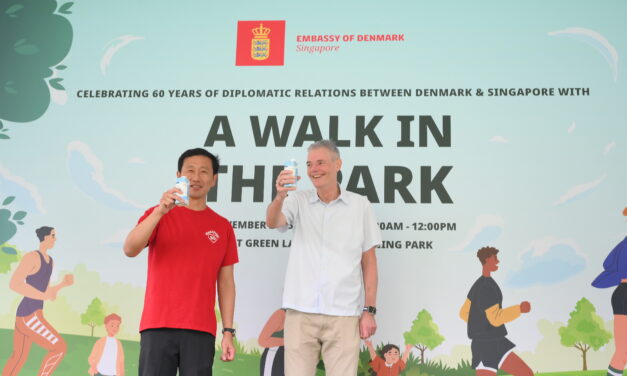 A Walk in the Park Marks 60 Years of Denmark–Singapore Relations