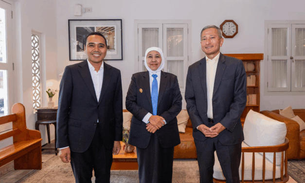 Singapore Engages East Java Governor Khofifah Indar Parawansa to Strengthen Regional Cooperation