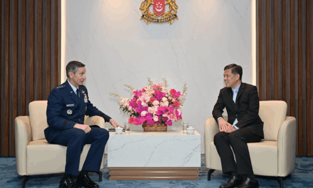 US Pacific Air Forces Commander Made Introductory Visit to Singapore