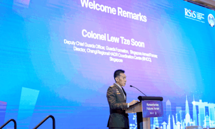 SINGAPORE HOSTS MAJOR REGIONAL HADR EVENTS TO STRENGTHEN DISASTER RESPONSE COOPERATION