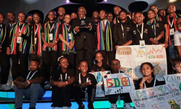 President Ramaphosa Receives G20 Social Summit Declaration from South Africa’s Young Custodians of the Future