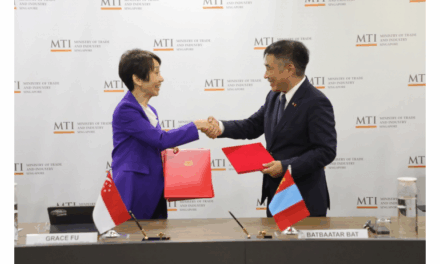 SINGAPORE AND MONGOLIA SIGN AGREEMENT TO ADVANCE PARIS CLIMATE GOALS