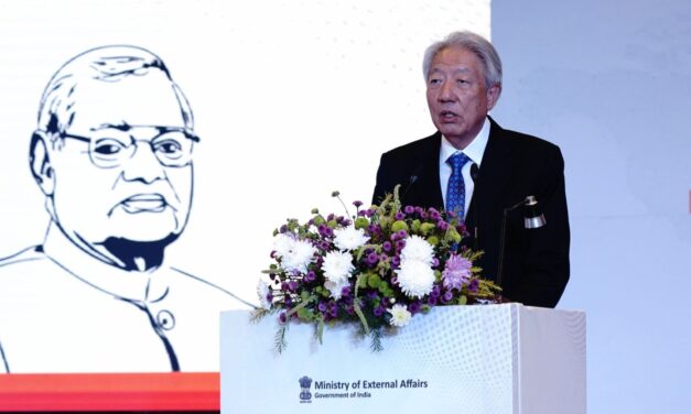 Temasek Chairman Delivered 5th Atal Bihari Vajpayee Memorial Lecture in New Delhi