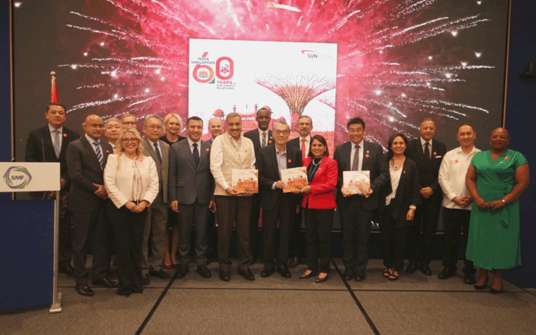 Sun Media Launches India–Singapore @60 Coffee Table Book Celebrating Six Decades of Bilateral Ties