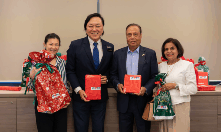 U.S. Embassy Singapore Shares Festive Cheer with Young Patients at KK Women’s and Children’s Hospital