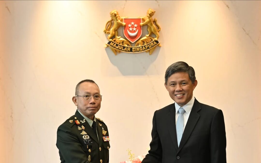 Chief of Defence Forces of the Royal Thai Armed Forces Makes Introductory Visit to Singapore