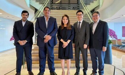 Qatar’s Ambassador Meets DBS Group CEO in Singapore