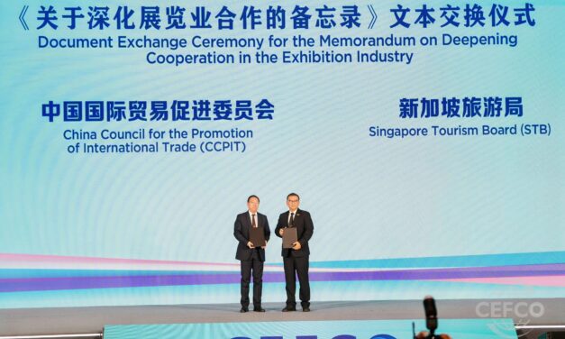 Singapore Tourism Board and China Council for the Promotion of International Trade Sign Memorandum of Understanding to Deepen Exhibition Industry Cooperation