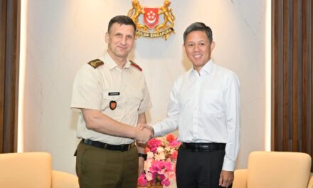 Chief of Defence of Lithuania Makes Working Visit to Singapore