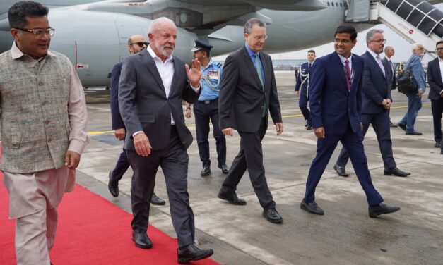 Brazil’s President Lula Arrives in India for AI Summit and Bilateral Talks
