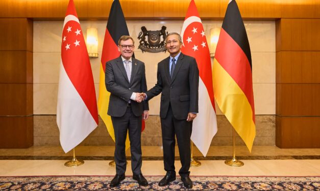 Germany’s Foreign Minister Dr Johann Wadephul Makes Official Visit to Singapore