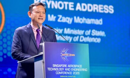 Senior Minister of State Zaqy Mohamad Calls for Strong AI Adoption at SATEC 2026