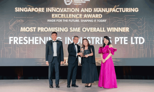 Freshening Industries Wins Most Promising SME Award at SIMEA 2026 in Singapore
