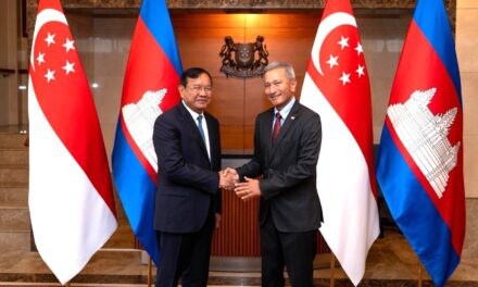 Cambodia’s Deputy Prime Minister Prak Sokhonn Visits Singapore to Strengthen Bilateral Ties