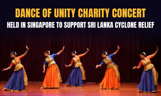 Dance of Unity Charity Concert Held in Singapore to Support Sri Lanka Cyclone Relief