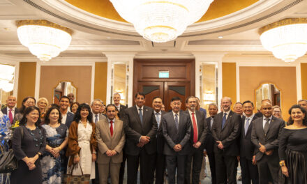 Diplomatic Corps Hosts Farewell Reception in Singapore