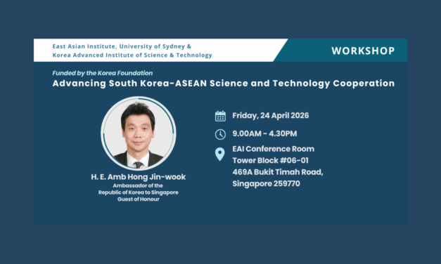 NUS Hosts Workshop on Strengthening South Korea–ASEAN Science and Technology Ties