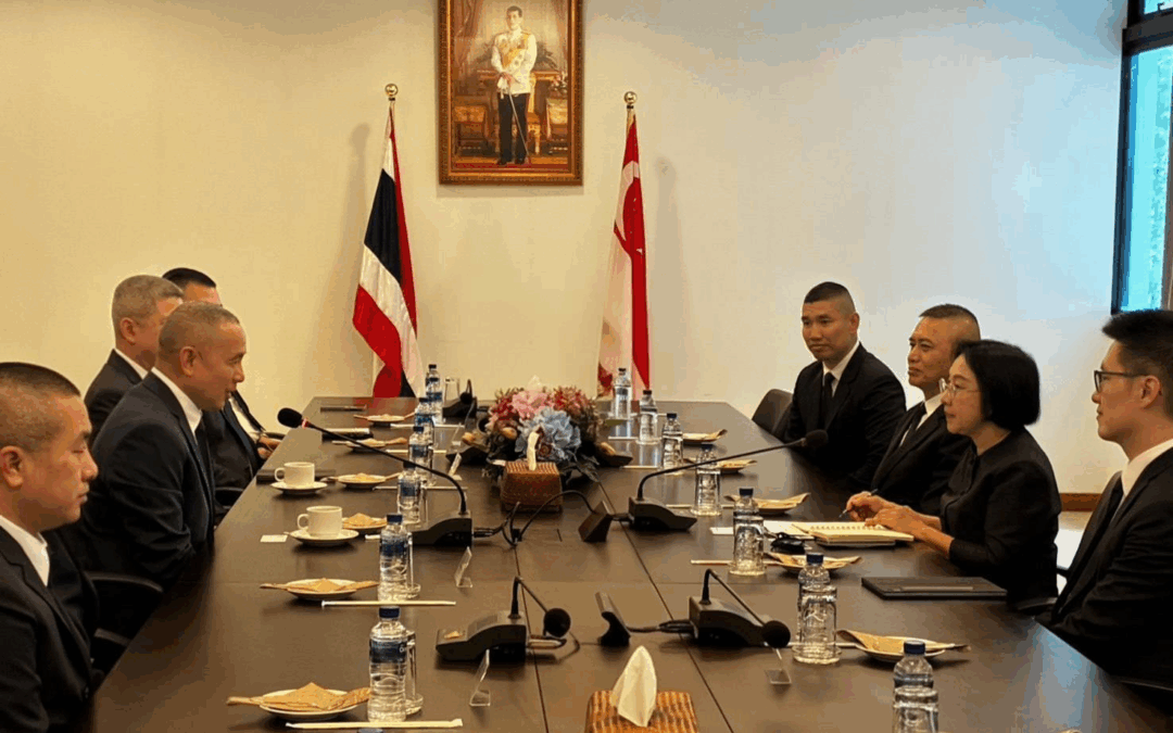 Royal Thai Navy Chief of Staff Visits Singapore for Naval Attaché Office Review