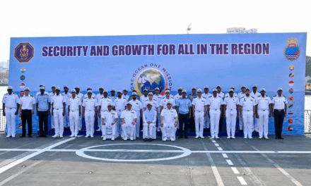Indian Navy’s Sets Sail with International Crew